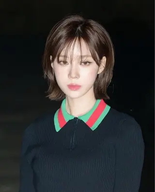 カラー MARU レイヤー/パーマのヘアスタイル