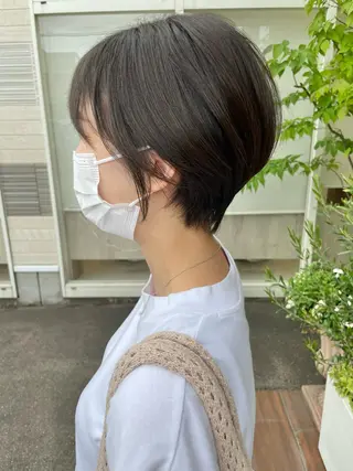 ショート 鶴岡で縮毛矯正なら お任せ！ハヤシナオミのヘアスタイル