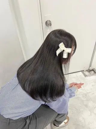 カラー トレンドグレージュ 🩶渋谷FRUITSのヘアスタイル