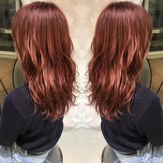 ロング カラー 松村 崇弘のヘアスタイル