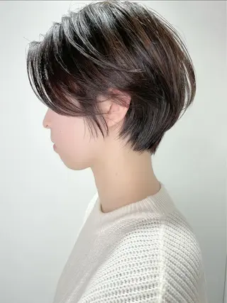 ショート シンプル+αな デザインを 松崎陸のヘアスタイル