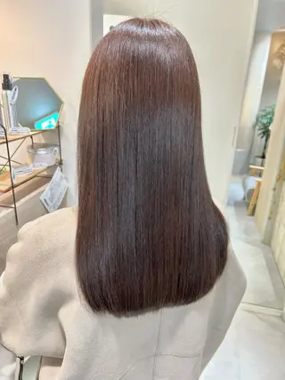 ロング カラー 西 めぐみのヘアスタイル
