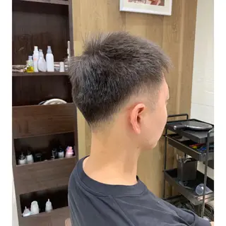 ショート メンズ tokute よしかわなお🍒のヘアスタイル