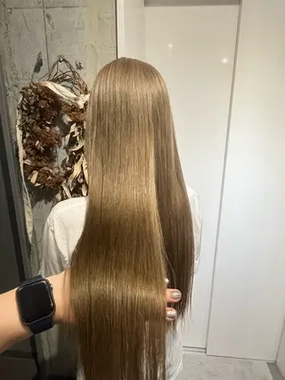 ロング カラー 駅チカ【ali'i】 アリイ花崎友美☘のヘアスタイル