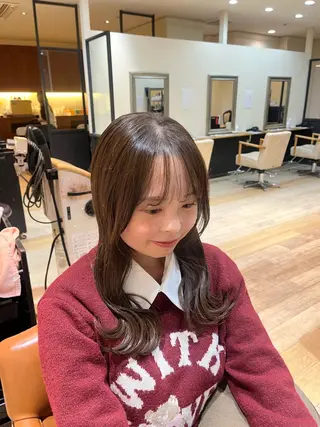 ロング みゆ/カラー モデル募集中🎀🤍のヘアスタイル