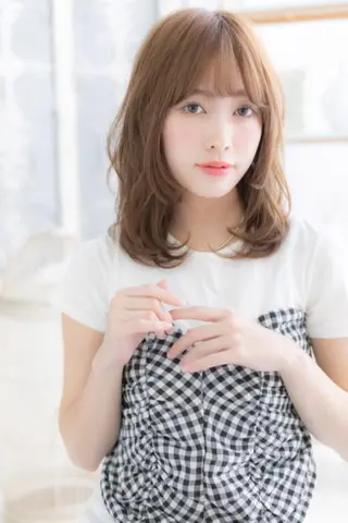 ミディアム COVER HAIR bliss 大宮店所属・出川 宙☘️のヘアスタイル