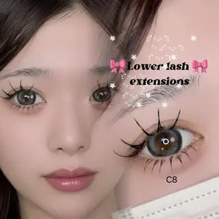 マツエク・マツパ 🩷Kawada Tiara‎🩷のマツエク・マツパデザイン