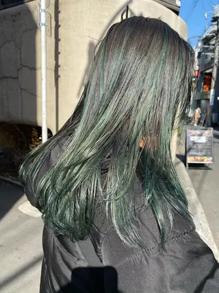 カラー 北川 萌乃果のヘアスタイル
