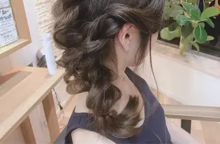 ヘアアレンジ トップスタイリスト 💙藤原 純のヘアスタイル