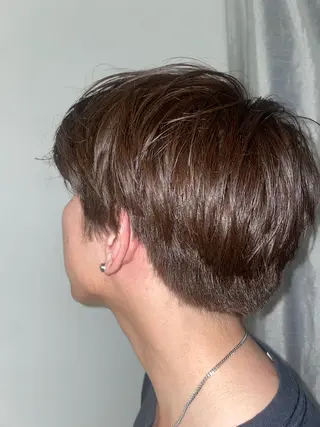 ミディアム メンズ saga kokiのヘアスタイル