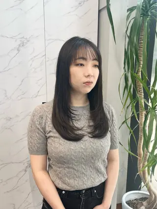 ロング ﾏｽﾀﾞ ｱｲﾘのヘアスタイル