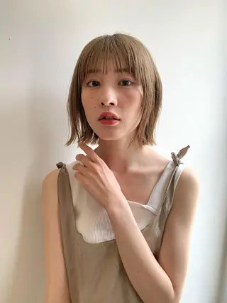 ショート 新宿/髪質改善 /透け感/Sotaのヘアスタイル