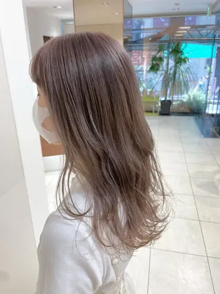 ロング カラー ヘアアレンジ 【Sweep】おじま のぞみのヘアスタイル