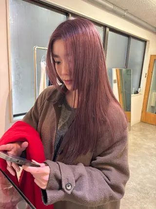 ロング カラー sakura🌸 レイヤー/韓国ヘアのヘアスタイル
