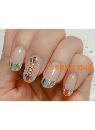 ネイル 最終受付23時半 benny nailのネイルデザイン