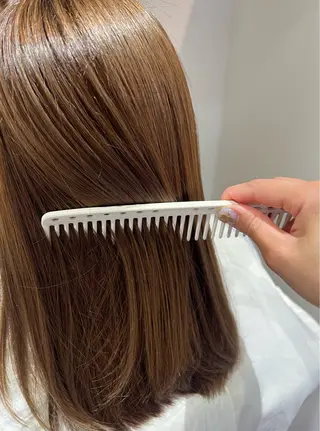 ロング カラー ブルームヘアデザイン かこ。のヘアスタイル