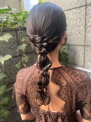 ヘアアレンジ one chair所属・one  chair natsumiのヘアスタイル