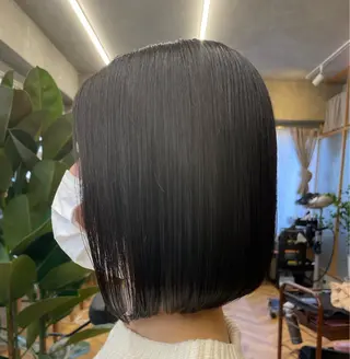 ショート 髪質改善/縮毛矯正✨ ヤマザキ リョウスケのヘアスタイル
