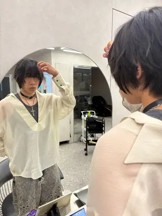 メンズ Yuta✂︎ 韓国レイヤー🪽のヘアスタイル