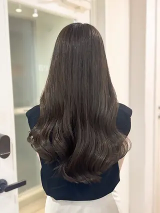 ロング 韓国アイドルヘア🤍 nanako🦋のヘアスタイル