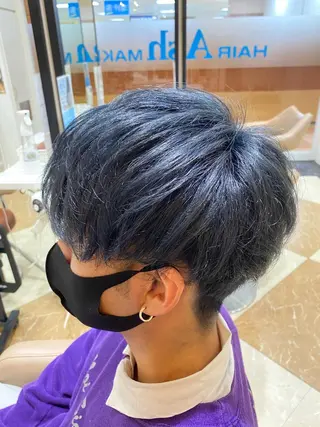 カラー 縮毛矯正 滝沢尚起のヘアスタイル