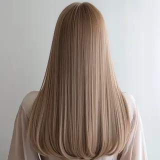 ロング 入谷 健二のヘアスタイル