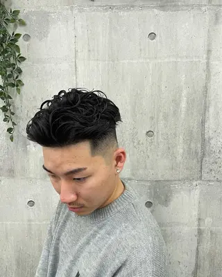 ショート パーマ メンズ 奈良/生駒/FEEL /ﾉｶﾞﾐﾄｼｷのヘアスタイル