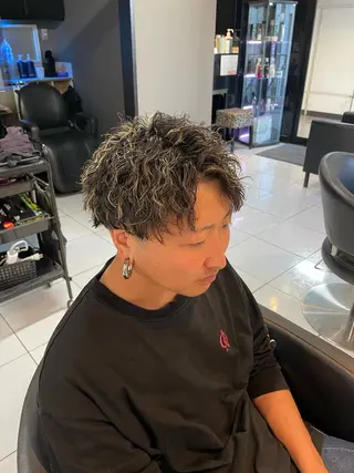 ショート カラー パーマ メンズ 🔥お値段以上🔥 メンズ特化たかひろのヘアスタイル