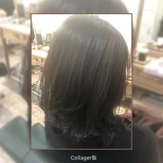 ミディアム カラー 💫髪質改善矯正 MIHO💫のヘアスタイル