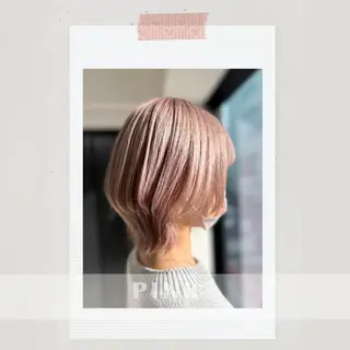 ショート カラー ☘️ motion ALOE ☘️のヘアスタイル