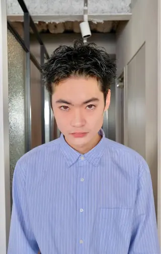 ショート 頭皮につけないカラー /白髪ぼかし/実加永のヘアスタイル