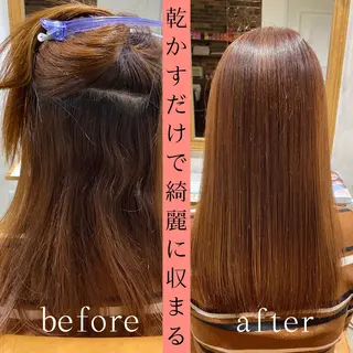 ロング カラー パーマ メンズ keshiki大名所属・安部 真輝のヘアスタイル