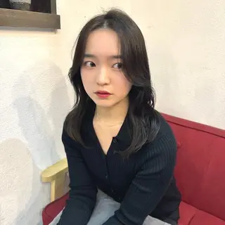 セミロング レイヤーカット/髪質 改善/Hayatoのヘアスタイル