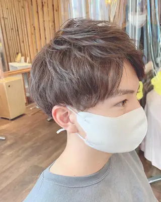 ショート カラー メンズ 🌿ヤマグチ ユウキ🌿のヘアスタイル