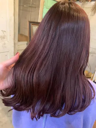 セミロング カラー kimika🥑 メンズ/髪質改善のヘアスタイル