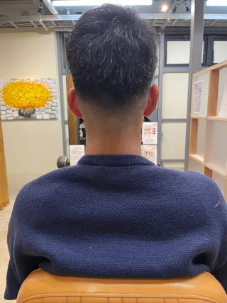 メンズ 女性理容師 さちのヘアスタイル