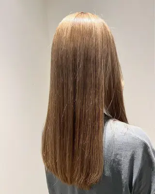 ロング カラー 髪質改善／透明感 NAKAIEのヘアスタイル