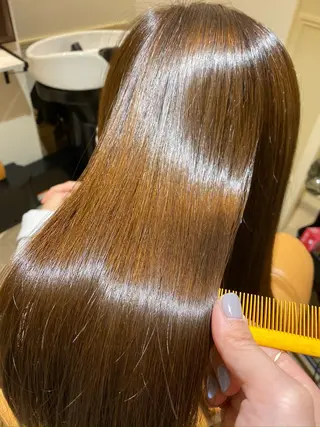 ミディアム 🧡Watanabe Rio🧡のヘアスタイル