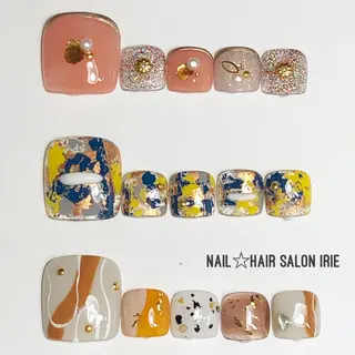 ネイル Hair salon Irie所属・與儀 知佳のネイルデザイン