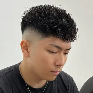 ショート パーマ メンズ 立川/メンズパーマ 厚進太郎のヘアスタイル