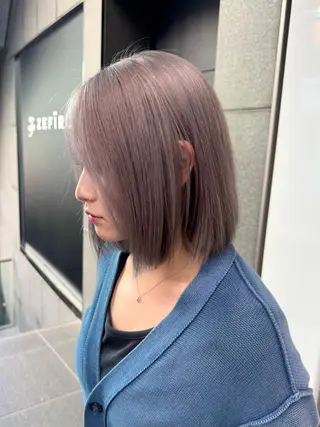 ショート カラー SALOWIN札幌大通り所属・札幌ハイトーン/ ブリーチカラー/ドイのヘアスタイル