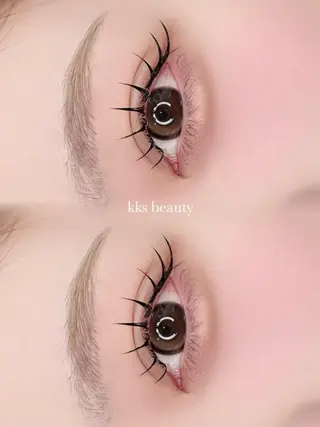 マツエク・マツパ KKS Beauty村上のマツエク・マツパデザイン