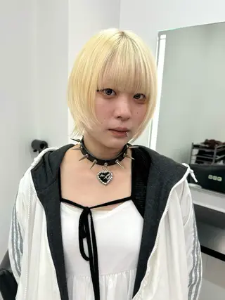 ショート EGO 池袋 RIO🖤⋆͛*͛のヘアスタイル