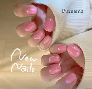 ネイル Purnama(ﾌﾟﾙﾅﾓ)所属・Purnama あきのネイルデザイン