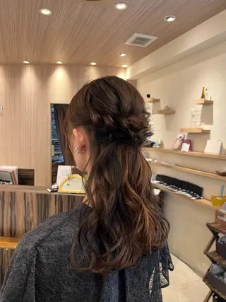 セミロング 久永 菫のヘアスタイル