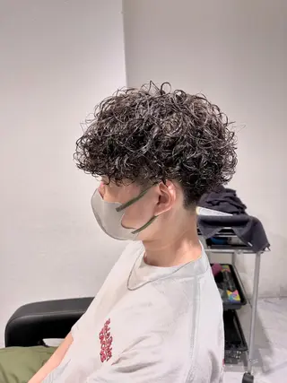 メンズ ♡くすみトレンド ♡Rikutoのヘアスタイル