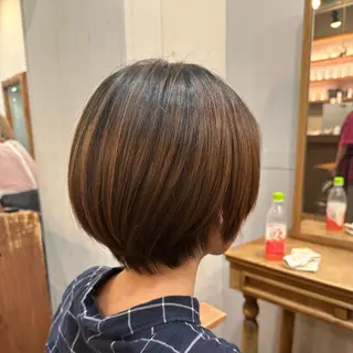 ショート ついざき はるか/ショートボブのヘアスタイル