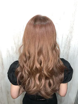 ロング カラー 縮毛矯正・髪質改善 人気No1🩶北島のヘアスタイル