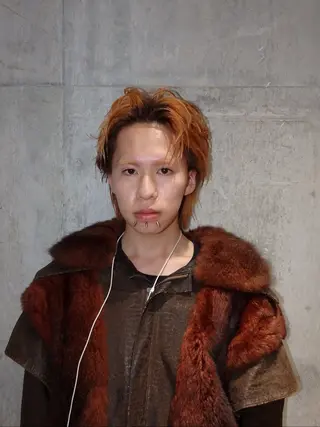 ミディアム カラー メンズ tsuchida yuseiのヘアスタイル