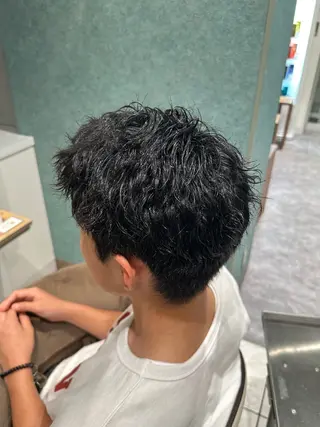 パーマ Ash西葛西 /momijiのヘアスタイル